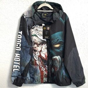 Tango Hotel's hooded 'Good Evil' windbreaker 
Sz L